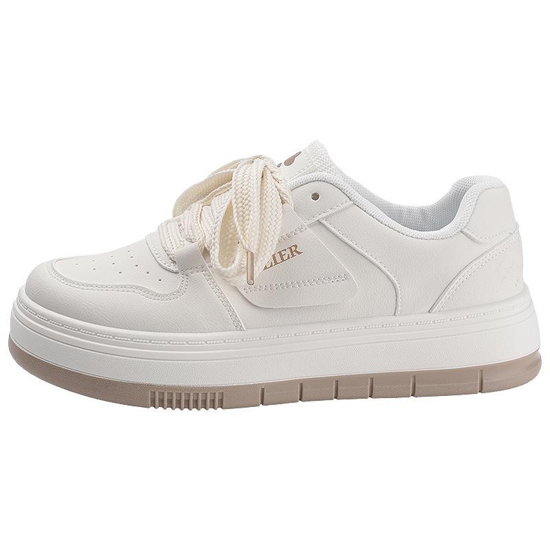 Маленькие белые туфли женские новинка весны 2025 года популярная нишевая обувь оригинальная спортивная и обувь для отдыха модная универсальная обувь для сноуборда