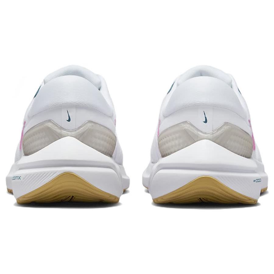 Nike Air Zoom Vomero 16 White Pink Aqua Женские кроссовки Noise-Aqua Wheat-Gold Pink-Spell DA7698-104
