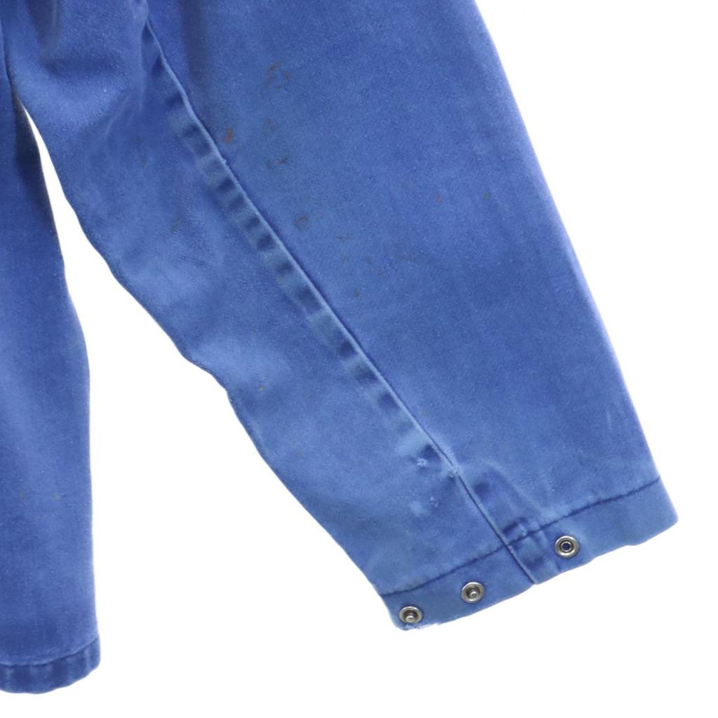 HBSCHOTZ 80-е Светоотражатель Eurowork Винтажная Рабочая куртка 56 синяя Мужская Б/У