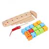 Wooden Number Puzzle Montessori Toys Baby Sorting Stacking Blocks Puzzles Educational Toys Gifts