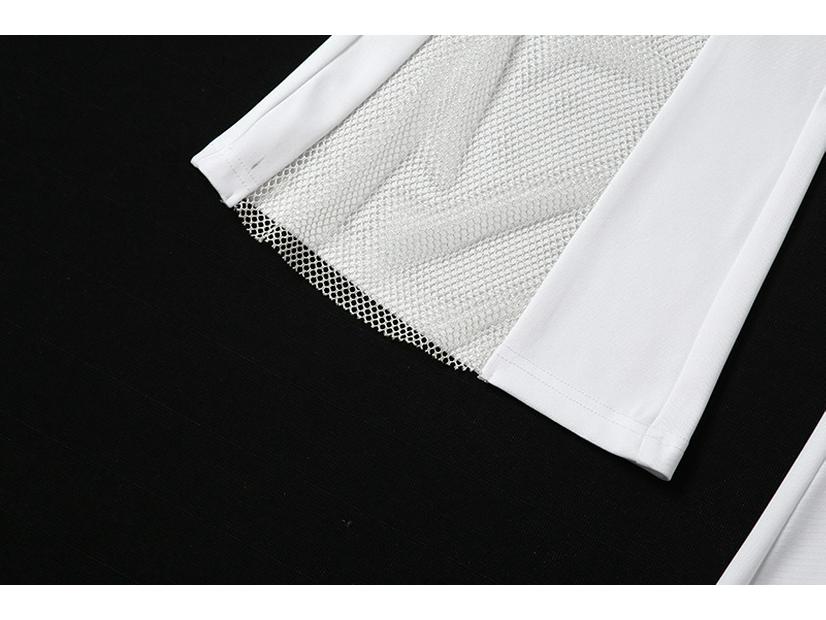 Женский комбинезон на одно плечо с сетчатыми вставками, осень 2021