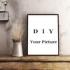 Сделай сам Индивидуальная печать Ваша фотография Настенный арт Постеры Картинки Для гостиной Домашний декор Водонепроницаемая картина Индивидуальные подарки