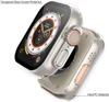 1/3 Упаковка Стекло+чехол Для Apple Watch Ultra 49мм ремешок смарт-часы PC Бампер+Защитное стекло Закаленное Покрытие iwatch серия Аксессуары