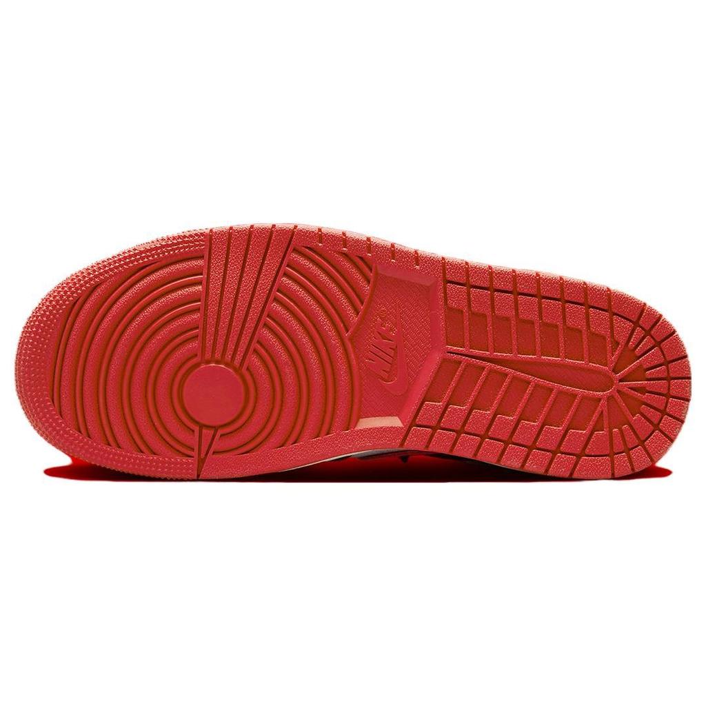 Air Jordan 1 High Method of Make Sport Красные женские кроссовки Dune-Red Black Sail FB9891-600