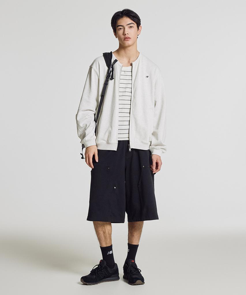New Balance Nbgcgs1203 / Металлический легкий рюкзак (Серебряный)