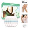 12Pcs Invisible Anti-Chafingthigh Tapes Unisex Disposable Thigh Pads Body Care Anti-Friction Patches Protector Rubbing Stickers