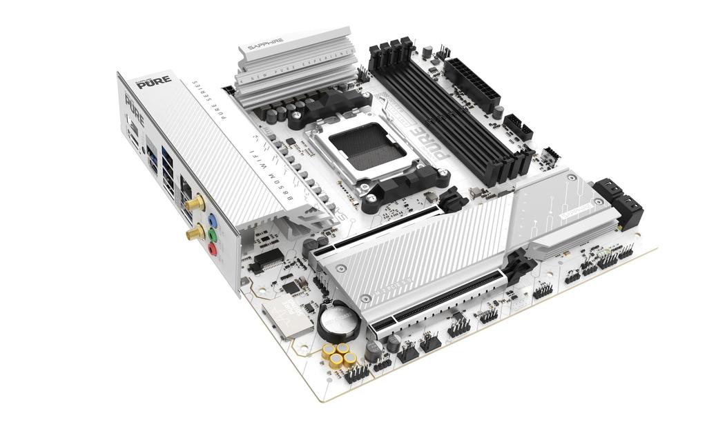 Материнская плата SAPPHIRE PURE B850M WIFI MB6838 Micro-ATX 52123-02-40G