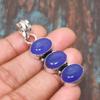 Charming Blue Chalcedony Gemstone Handmade Jewelry 925 Sterling Silver  Pendant