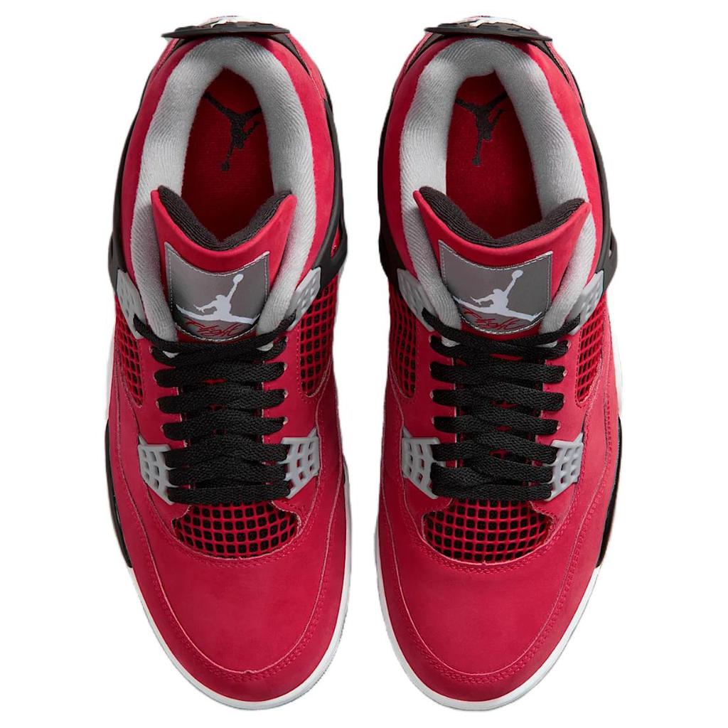 Air Jordan 4 Retro Toro Bravo 2026 Мужские Кроссовки Красный Огненно-Красный Белый FQ8138-600