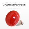 275W Household Far Infrared Electric Single Head Baking Lamp Beauty Salon Specialized Vertical Physiotherapy Light