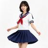 Новый Cos-Animefly Симулятор Яндере Аяно Аиши Яндере Чан Косплей Костюм Японская Школьная Форма Девочек Матросская Плиссированная Юбка