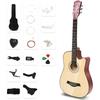 Acoustic Guitar 17 Piece Set Beginner Set Practice Guitar Beginner Soft Case Included Guitar Acoustic Guitar LGJT-YM2405-A