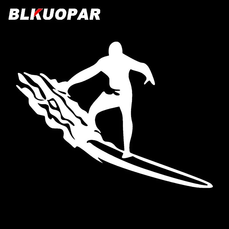 BLKUOPAR Спортивные Наклейки на Автомобиль для Серфинга Забавные Наклейки на Скейтборд Холодильник Зеркало Заднего Вида Автодом Устойчивые к Царапинам Виниловые Наклейки