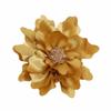 Satin Flower Brooch Pin Handmade Big Flower Hair Clips Fashion Large Flower Brooch  Coat