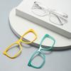 Decorative Glasses Anti-Blue Light Myopia Can Be Matched With Prescription Glasses Frame Square Tr Classic Business Glasses