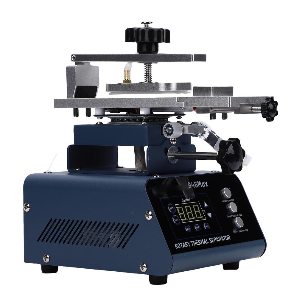 Разделитель экрана мобильного телефона Вращающийся Наклоняемый Двойной вакуумный насос Машина для разборки ЖК-экрана для ремонта