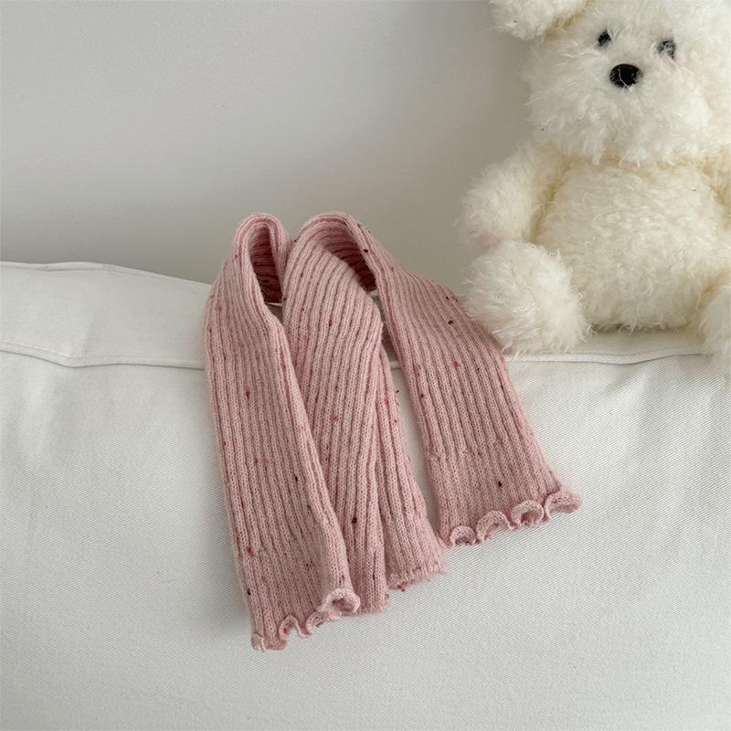 Женские милые милые Y2k теплые зимние и осенние цветные гетры в горошек, чехлы для лодыжек