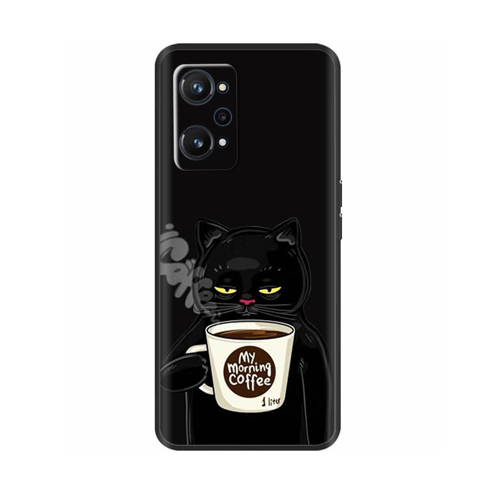 Чехол для Realme GT Neo 3T Смешной Милый ТПУ Задняя Крышка Мягкий Силикон Чехлы для Телефона Для Oppo Realme GT Neo3T 5G Чехол Защитный Fundas