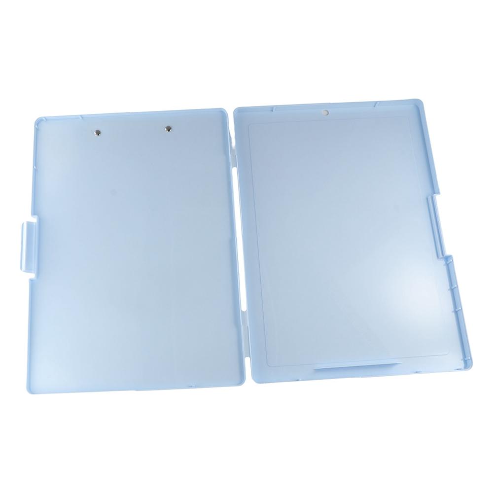 Candy Color A4 File Folder Side Opening Writing Board Book Pad Clamp Student Writing Pad Office