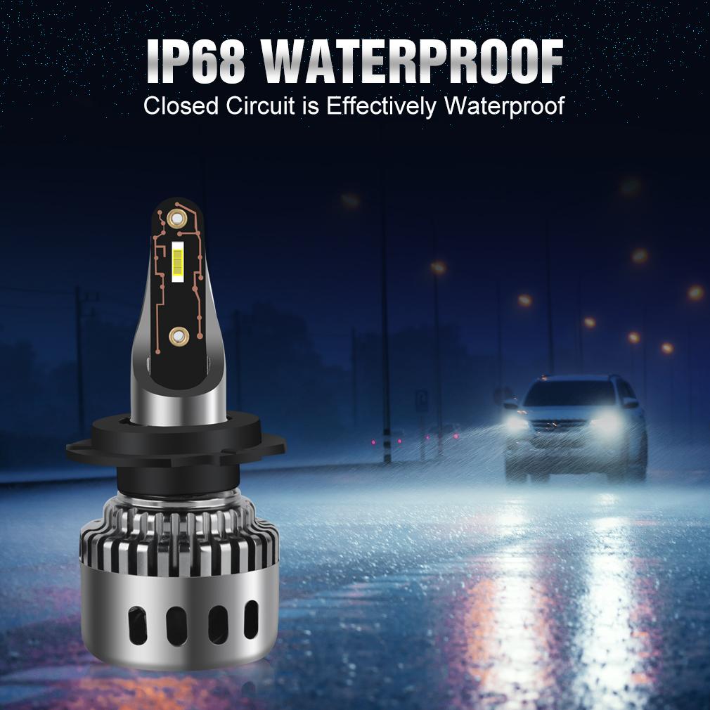 20000Lm Mini H1 H7 Led Canbus Фары H4 LED H11 CSP Фары H8 HB3 9005 HB4 9006 9012 hir2 9004 9007 H13 Hi/Lo Light Авто Лампа 6000K