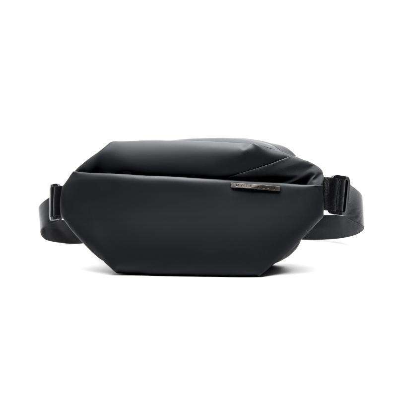 Модные сумки-слинги для мужчин, водонепроницаемая сумка через плечо, подходящая для iPad 7,9 дюйма, с металлическими молниями, для путешествий и спорта