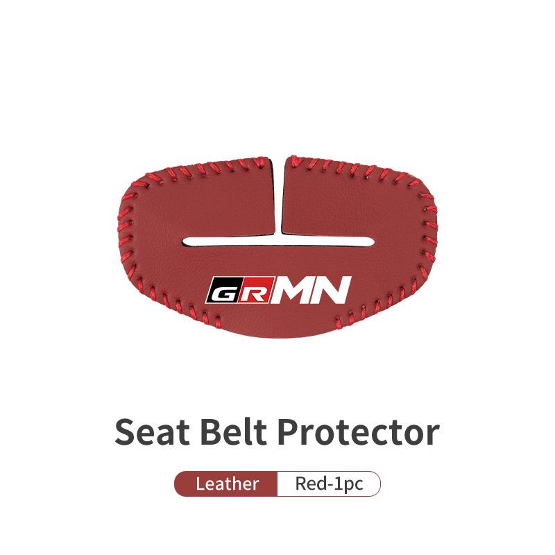zfjpu3 For Toyota Car Seat Belt Buckle Plug Leather Car Seat Belt Clip Protective Covers GR MN Camry Prius Auris Crown Yaris Corolla