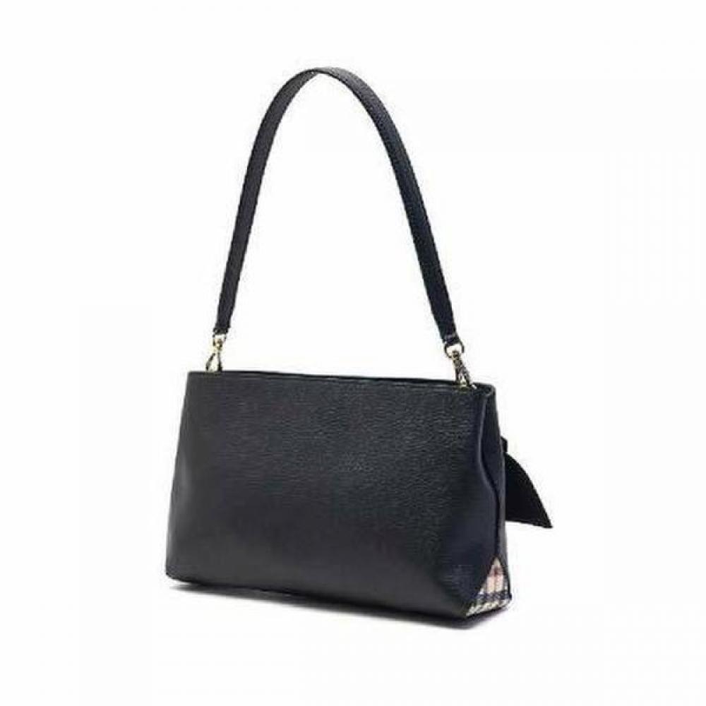 Daks Black Checkered Shoulder Bag Dcba1f123bk