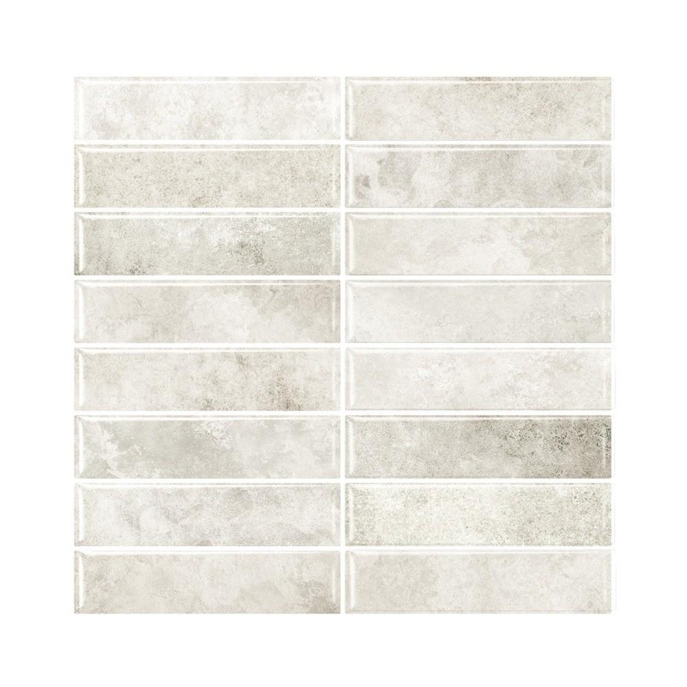 Самоклеящиеся 3D Стерео Настенные Наклейки Водонепроницаемые Имитация Плитки для Кухни Ванной