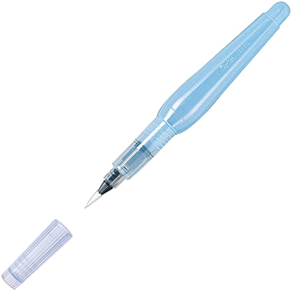 Водяные щетки Pentel, круглые щетки Vistage, маленькие, 5 шт., FRH-F