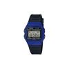 Casio Часы Custom Collection, кварцевый механизм, нейлоновый ремешок, мужские, черный циферблат, F-91WM-2A(Watch5--)