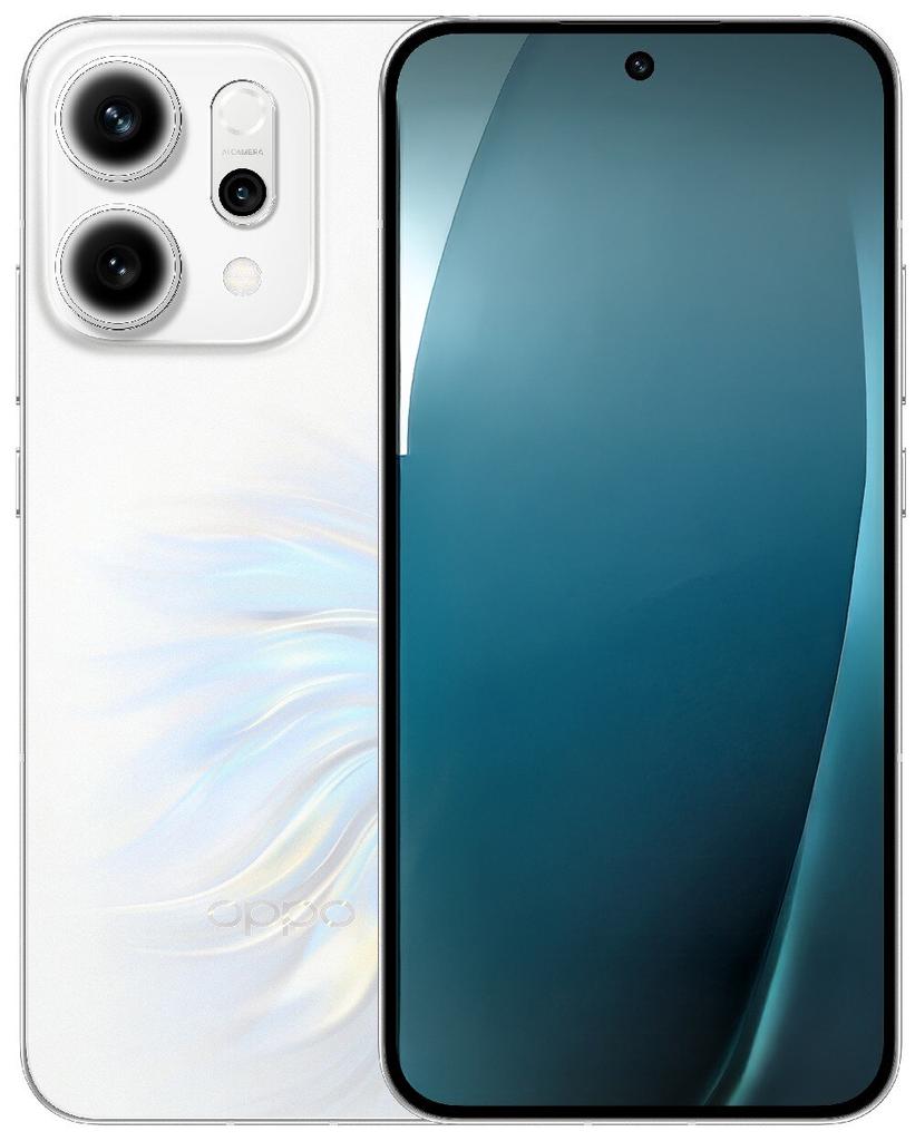 Etui Typu Portfel Do Oppo Reno 14 5G - Szary Pokrowiec Canvas + Szkło