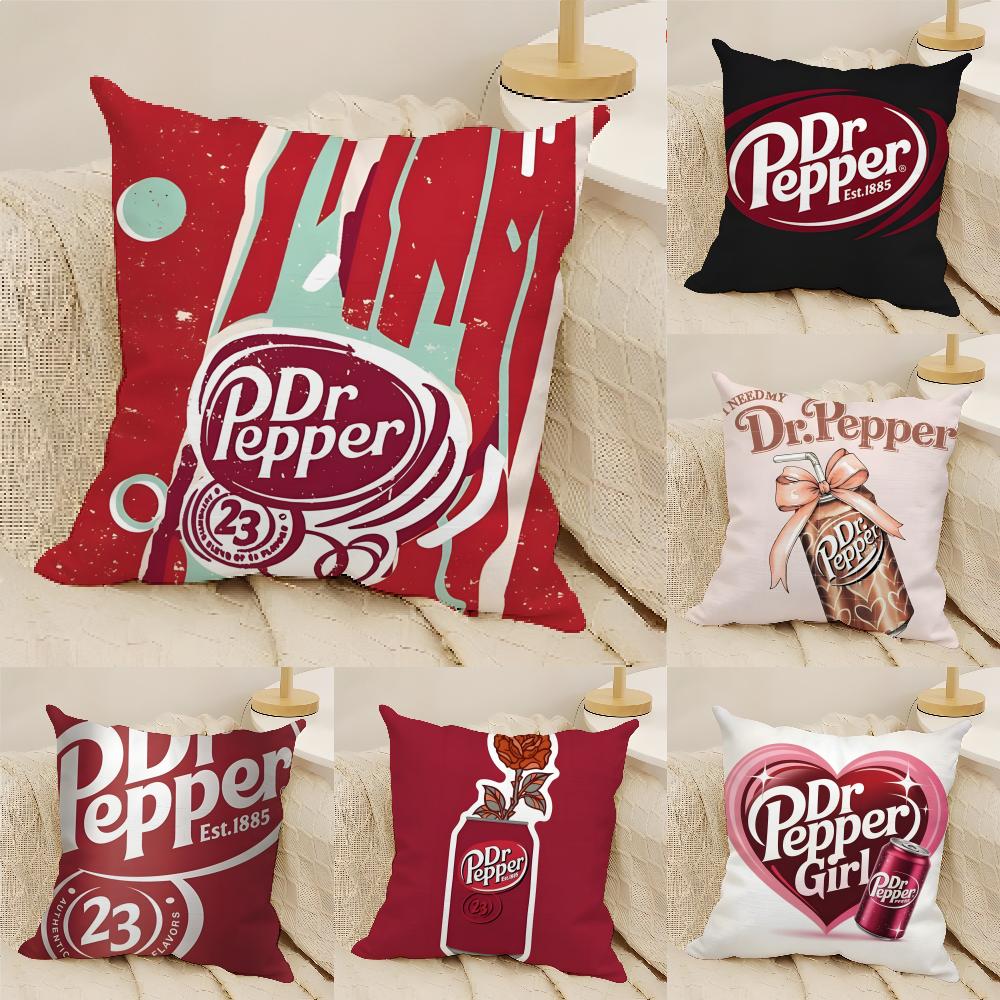 Напиток Кофе K-Keurig Dr Pepper 2 Льняных Наволочки Для Декоративного Дивана Домашние Подушки Чехол Автомобильные Подушки Сиденья Чехлы