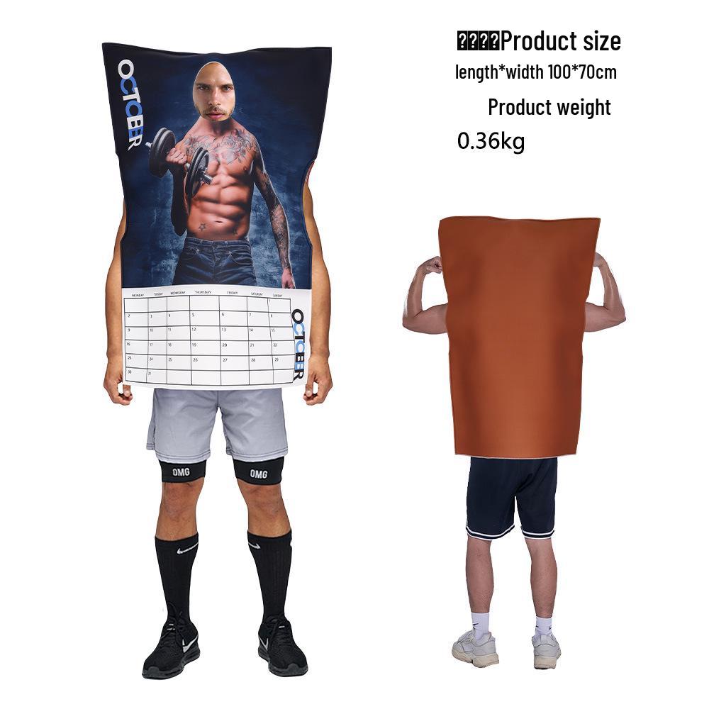 Костюм на Хэллоуин Мона Лиза Комбинезон для школьных выступлений