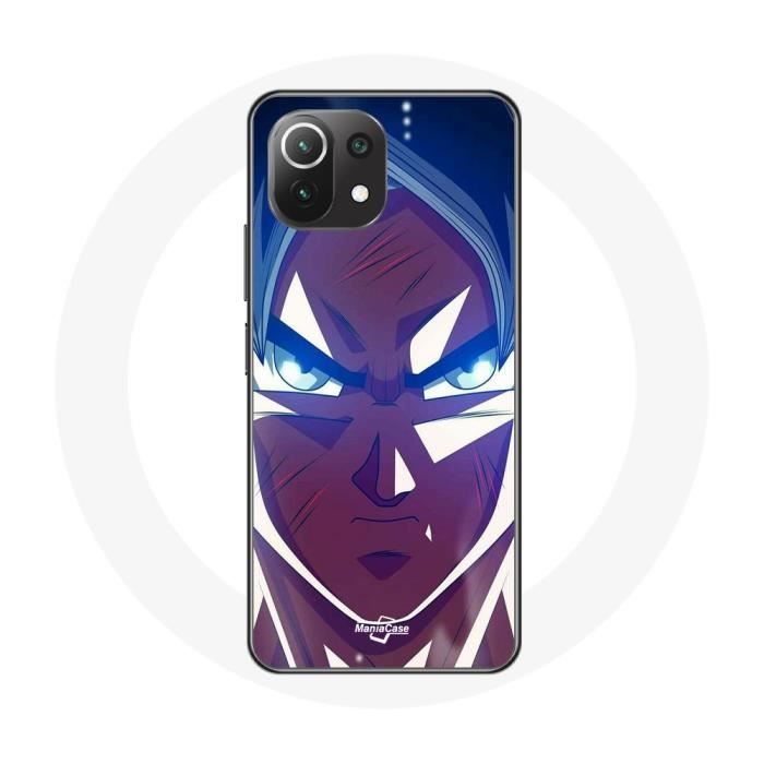 Case for Xiaomi Mi 11 Lite Dragon Ball Goku Angry Face