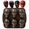 3D Skull Molds Halloween Skull Baking Mold Realistic Baking Tray DIY Skeleton Cake Mold