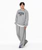 MOZMOZ Side Stitch Wide Training Pants Gray