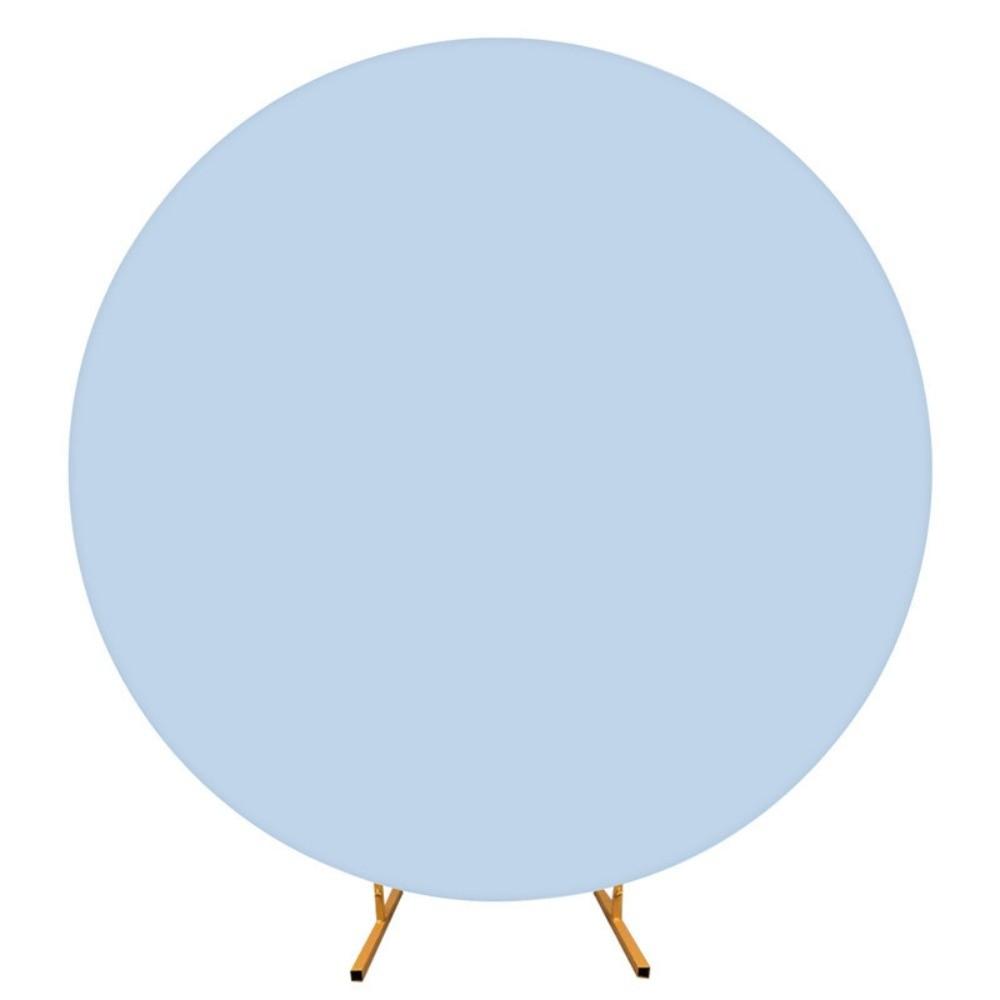 Новый однотонный круглый фон, эластичный полиэстер, чехлы для арки из воздушных шаров, 4 фута, чехол для круглого стенда-арки, вечеринка по случаю дня рождения