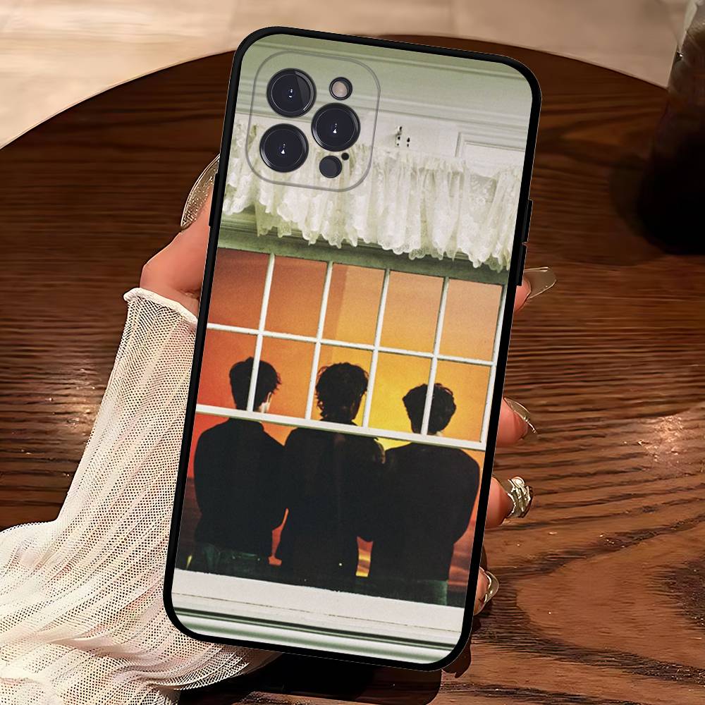 Инди-рок Wallows Группа Для IPhone 17 16 15 14 13 12 11 Pro Max Plus Ударопрочный Черный Мягкий Чехол для Телефона