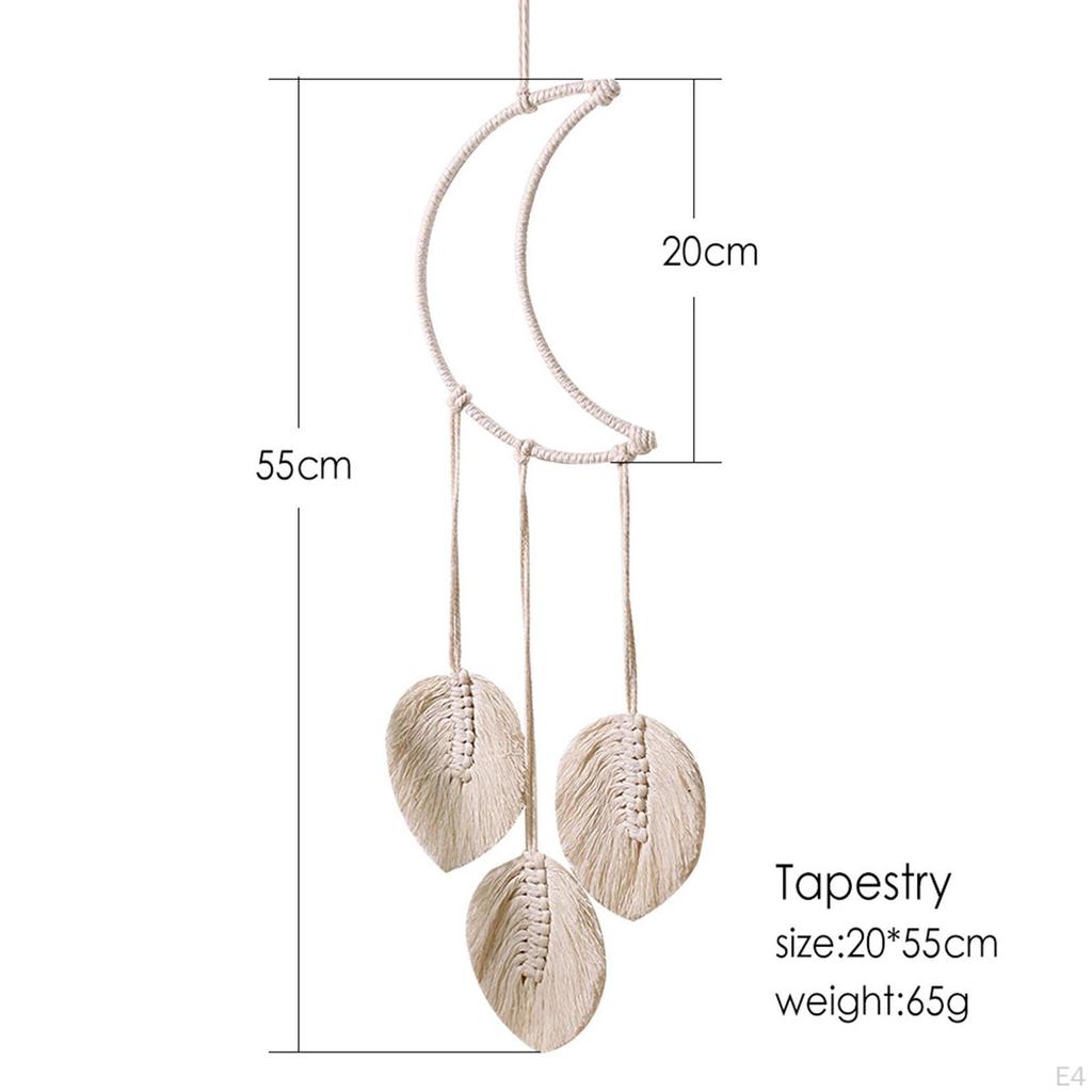 Bohemian Macrame Wall Hanging Tapestry Handmade Handcrafted Art Decor Decoration