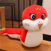 Hangable Snake Year Plush Toy Big Eyes Lucky Snake Doll Plushies Snake Year Mascot Toy  Children