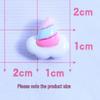 Розовые Мини-Облака Глянцевые Смоляные Аксессуары - DIY Крем-Клей для Чехлов Телефонов, Стаканов для Воды, Маникюра и Серьг