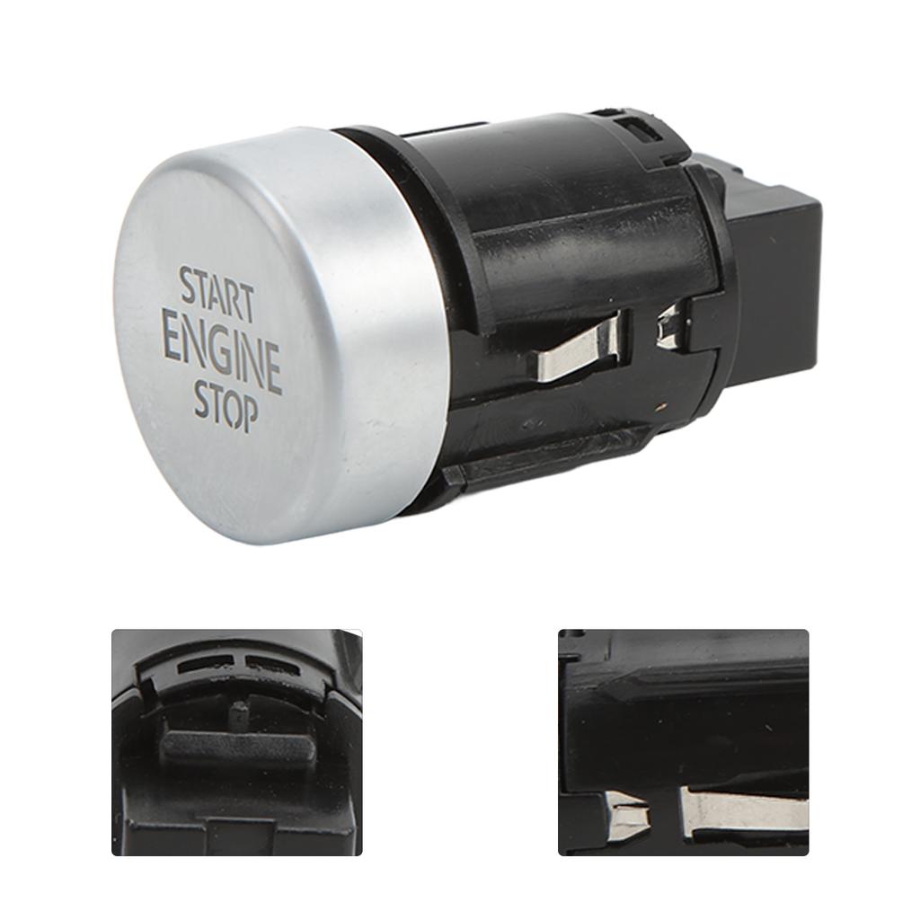 Car Engine Start Stop Push Button 5N0959839 Round ABS Plastic Maintenance Repairing for VW Tiguan 2008-2016 Sharan 2011-2016 Switches Seat 3