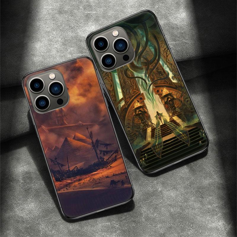 Чехол для телефона Egypt Pharaoh для Apple iPhone 15 13 12 11 14 Pro Max Mini Cover SE 2020 X XS XR 8 7 6 6S Plus 5 5S Shell Coque для A