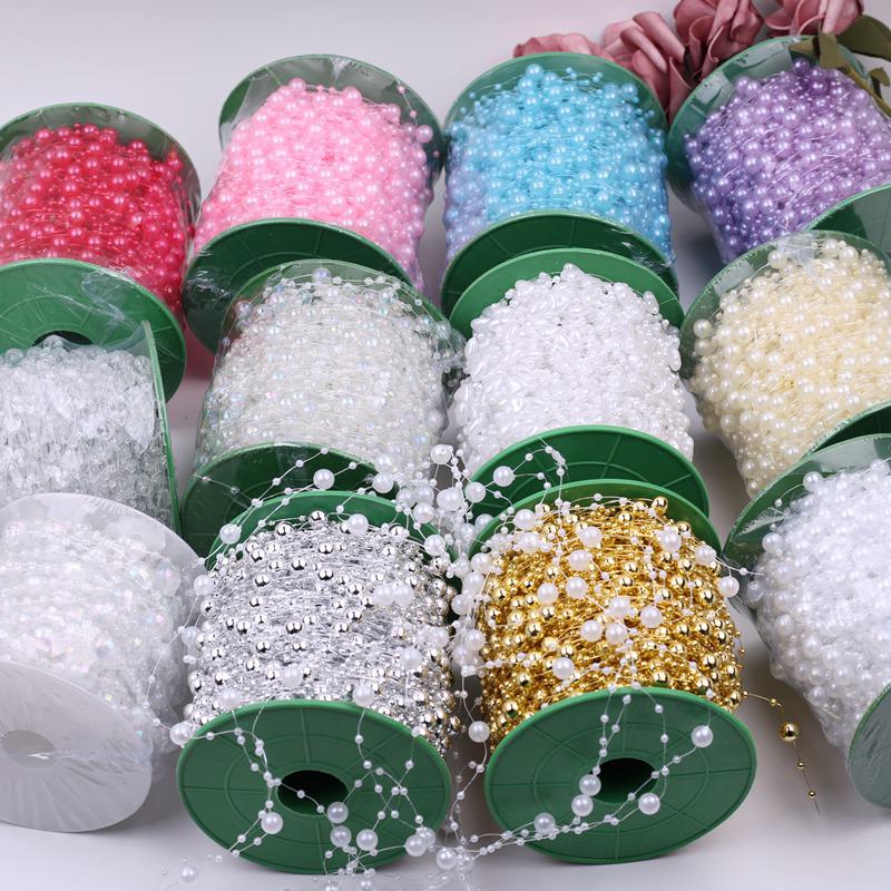 Sky Star Fishing Line Beads & Accessories for DIY: Bouquet Veil Chain, Bow, Flower, Lantern