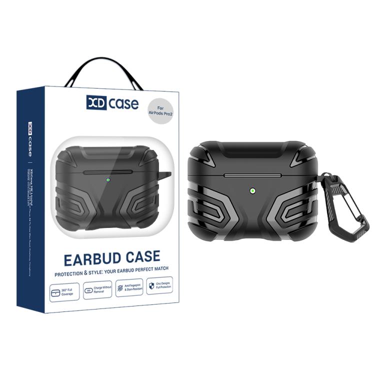 TPU Earphone Protective Case With Carabiner for AirPods Pro 2