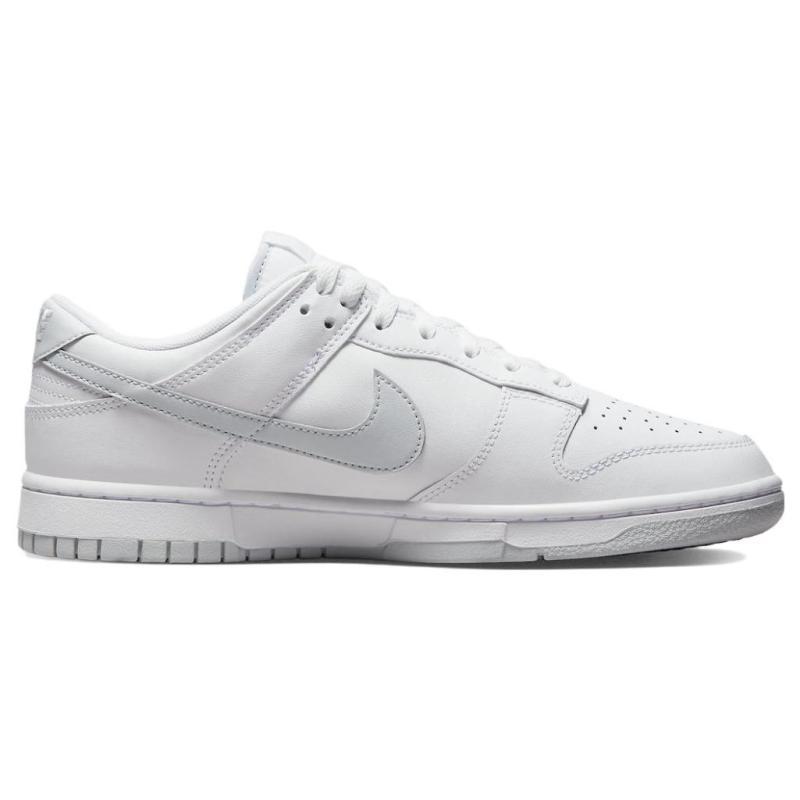 Nike Dunk Low Retro White Pure Platinum Skate Shoes Sneakers DV0831-101