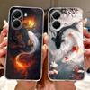 Для Xiaomi Poco X7 Pro PocoX7 5G Крутой Чехол для Телефона с Рисунком Дракона и Тигра Для Xiaomi Poco X 7 X7Pro Мягкие Силиконовые TPU Чехлы