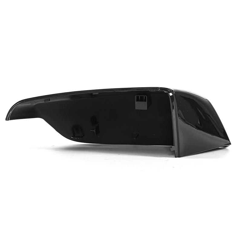 Рифмированная крышка зеркала заднего вида автомобиля, глянцевая черная боковая крышка зеркала с боковым крылом, автомобильные внешние аксессуары, пригодные для Chevrolet Malibu