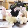 Милая Плюшевая Кукла Кролик и Медведь, Coniglio, Брелок Подвеска на Сумку Мягкие Игрушки, Подарки на День Рождения для Малышей и Детей Заяц Игрушка Кролики Кольцо