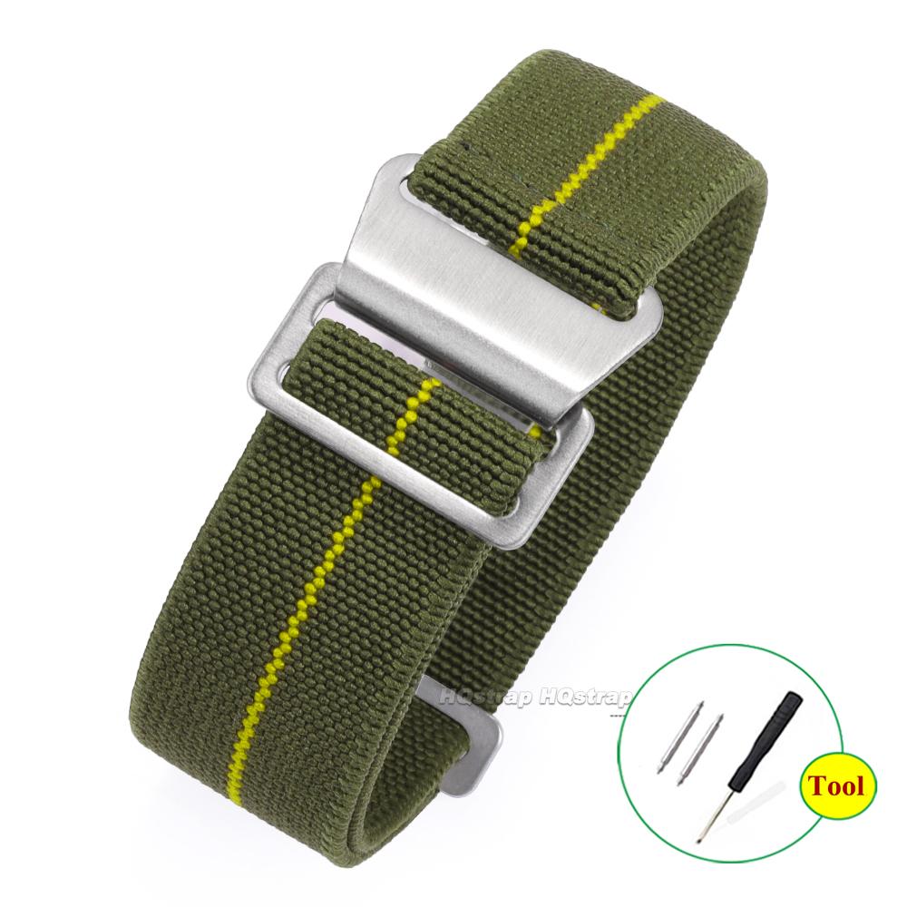 18 мм 20 мм 22 мм Нейлоновый ремешок для Amazfit Мужской браслет для Samsung Galaxy 3 Войска Парашютный рюкзак Ремешок для часов Холщовый нейлоновый ремешок